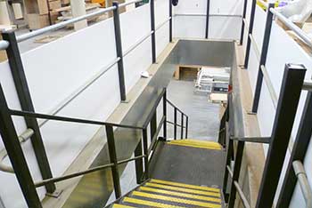 Mezzanine Handrail