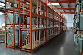 Vertical Glass Storage Racks
