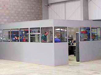Single Skin Steel Partition
