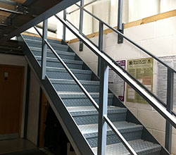 mezzanine staircase